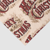 1876 Vrolijk Kerstgoud Tissuepapier (Detail)