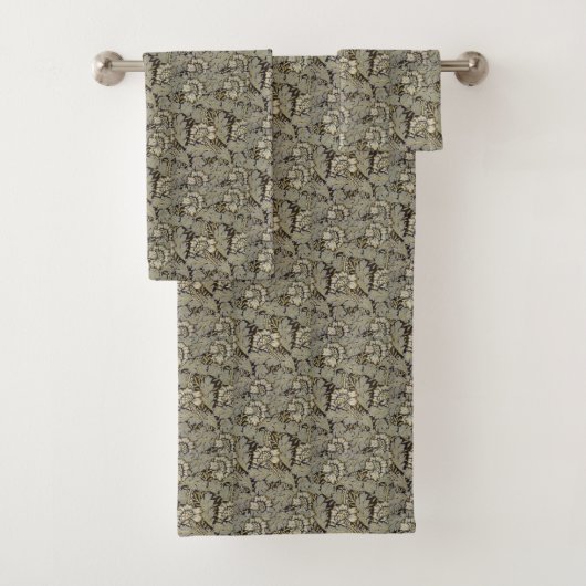 1876 William Morris Anemone Bad Handdoek (Insitu)
