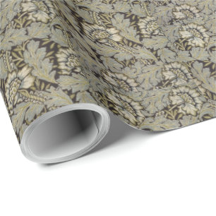 1876  William Morris Anemone Wrapping Pape Cadeaupapier