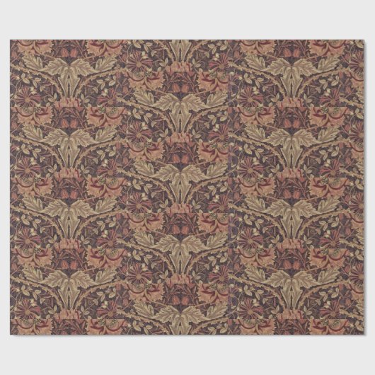1876  William Morris Honeysuckle Cadeaupapier (Vlak)