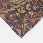 1876 William Morris Honeysuckle Fleece Deken (Hoek)