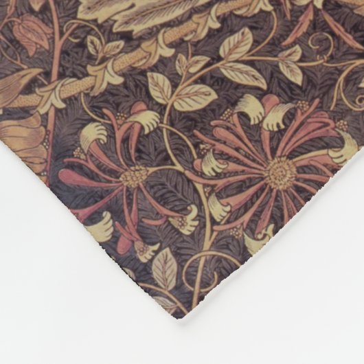 1876  William Morris Honeysuckle Fleece Deken (Hoek)