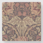 1876  William Morris Honeysuckle Stenen Onderzetter (Voorkant)