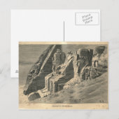 1877 Druk Egyptische beelden, The Earth and its Pe Briefkaart (Voorkant / Achterkant)