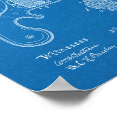 1877 Pistool Revolver Patent Art Drawing Print (Hoek)