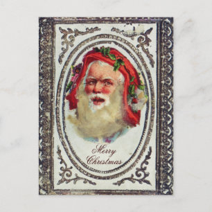 1878: Een Victoriaans kerstkaart Feestdagenkaart