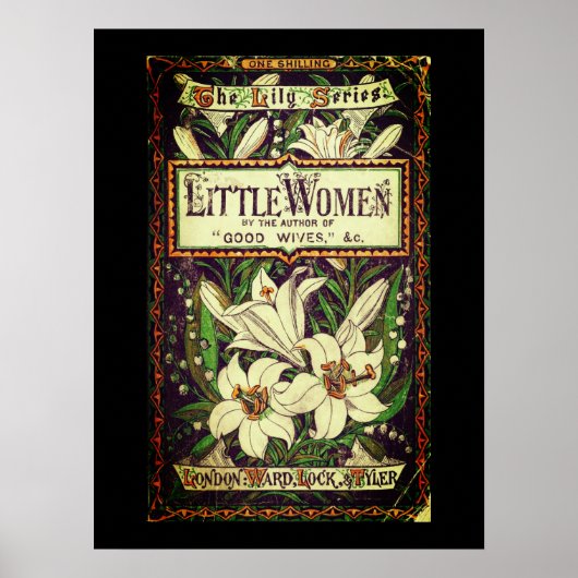 1878 Little Women Book Hoesje | POSTER (Voorkant)