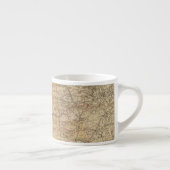1878 Voortgangskaart van de Amerikaanse geografisc Espresso Kop (Rechts)