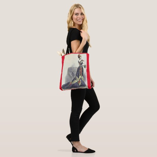 1879 ball gown mode print tote bag (Op model)