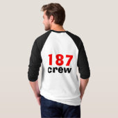 187 bemanningsleden speciale uitgave shirt-a v2dha t-shirt (Achterkant volledig)