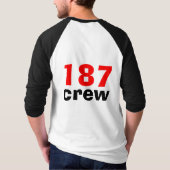187 bemanningsleden speciale uitgave shirt-a v2dha t-shirt (Achterkant)