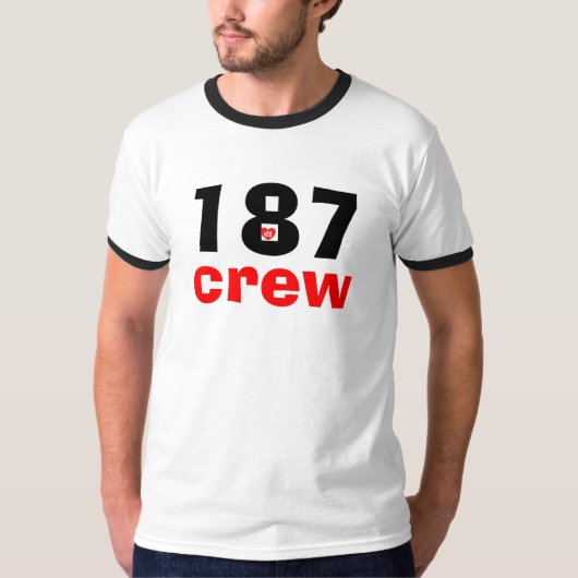 187 bemanningsleden speciale uitgave t-shirt-a v2d t-shirt (Voorkant)
