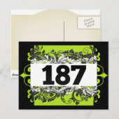 187 BRIEFKAART (Voorkant / Achterkant)