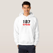 187 speciale uitgave voor bemanningsleden met spec hoodie (Voorkant volledig)