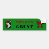 187E BUMPERSTICKER INFANTRY RAKKASANS GRUNT (Voorkant)