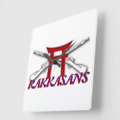 187e geslepen geweren Torri Rakkasans-klok Vierkante Klok (Hoek)