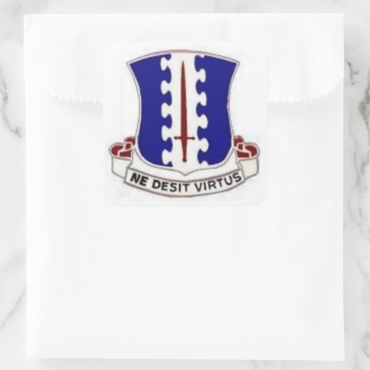 187E INFANTERIE DUI STICKERS (Tas)