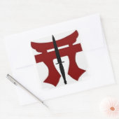 187e Infanterie Rakkasan Torri met Dagger Stickers (Envelop)