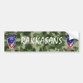 187e Infanterieregeling Bumpersticker (Voorkant)