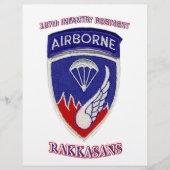 187e Infanterieregeling Flyer (Voorkant)