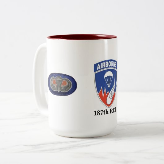 187e Regimental Combat Team Korea Mok (Voorkant links)