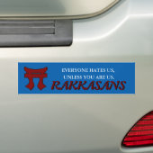 187TH INFANTERIE RAKKASANS BUMPERSTICKER (Op auto)