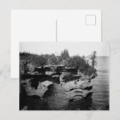 1880 Aposteleilanden, paus zijn neus, het Bovenmee Briefkaart (Voorkant / Achterkant)