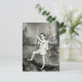 1880 Cupid op het werk Briefkaart (Staand voorkant)