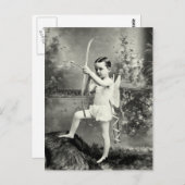 1880 Cupid op het werk Briefkaart (Voorkant / Achterkant)