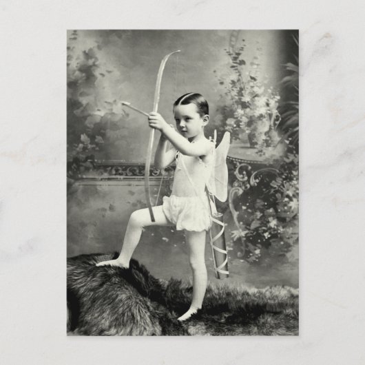1880 Cupid op het werk Briefkaart (Voorkant)