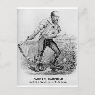 1880 Garfield Briefkaart