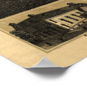 1880 South Manchester CT Birds Eye Panoramic Map Poster (Hoek)