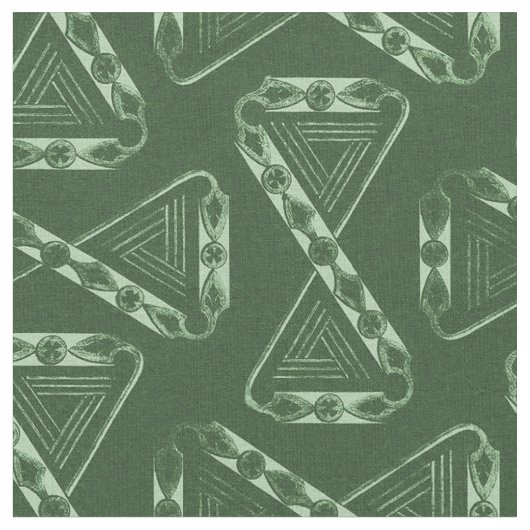 1880 was lang geleden, Emerald Green Stof (Close Up)