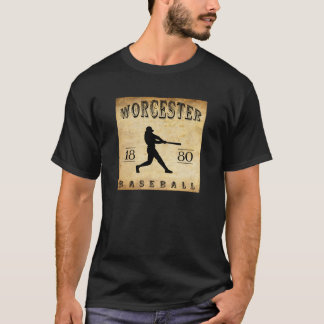 1880 Worcester Massachusetts Baseball T-shirt