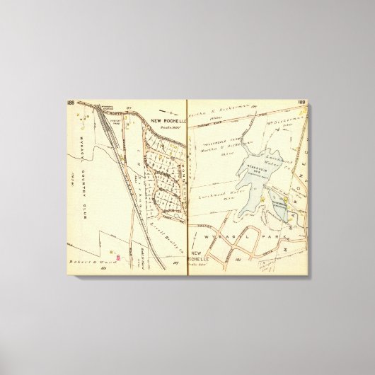 188189 Nieuwe Rochelle Canvas Afdruk (Voorkant)
