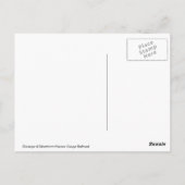 1881 Durango & Silvertown Narrow Gage Railroad Briefkaart (Achterkant)