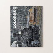 1881 Durango & Silvertown Narrow Gage Railroad Legpuzzel (Verticaal)