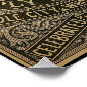 1881  fietsenmagazijn en kunstwerk Poster (Hoek)