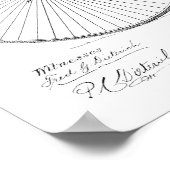 1881  High Wheeler Bicycle Patent Art Print (Hoek)