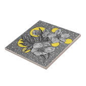 1881 Sherwin & Cotton Aesthetic Transferware Repro Tegeltje (Zijkant)