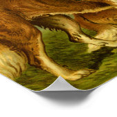 1881  Sint-Bernardafdrukken Poster (Hoek)