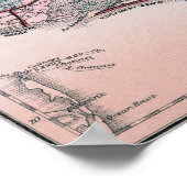 1882 Lange eiland Poster (Hoek)