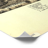 1882 Meer van Genève, met een vogelkaart met Uitzi Poster (Hoek)