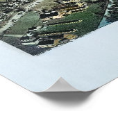 1883 Aerial Map Spring City PA Pennsylvania Poster (Hoek)