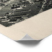 1883 Aerial Map Spring City PA Pennsylvania Poster (Hoek)