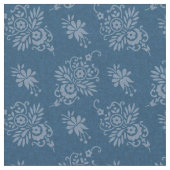 1883 Bloemen, Blauw Stof (Close Up)