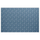 1883 Bloemen, Blauw Stof (Fat Quarter)
