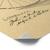 1883  High Wheeler Bicycle Patent Art Print (Hoek)