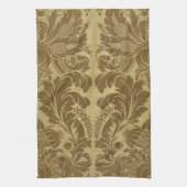 1883  Rich Floral Tapestry Brocade Damask Theedoek (Verticaal)