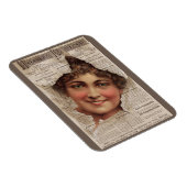 1884 Hood Tooth Powder-handelskaart Magneet (Rechterzijde)